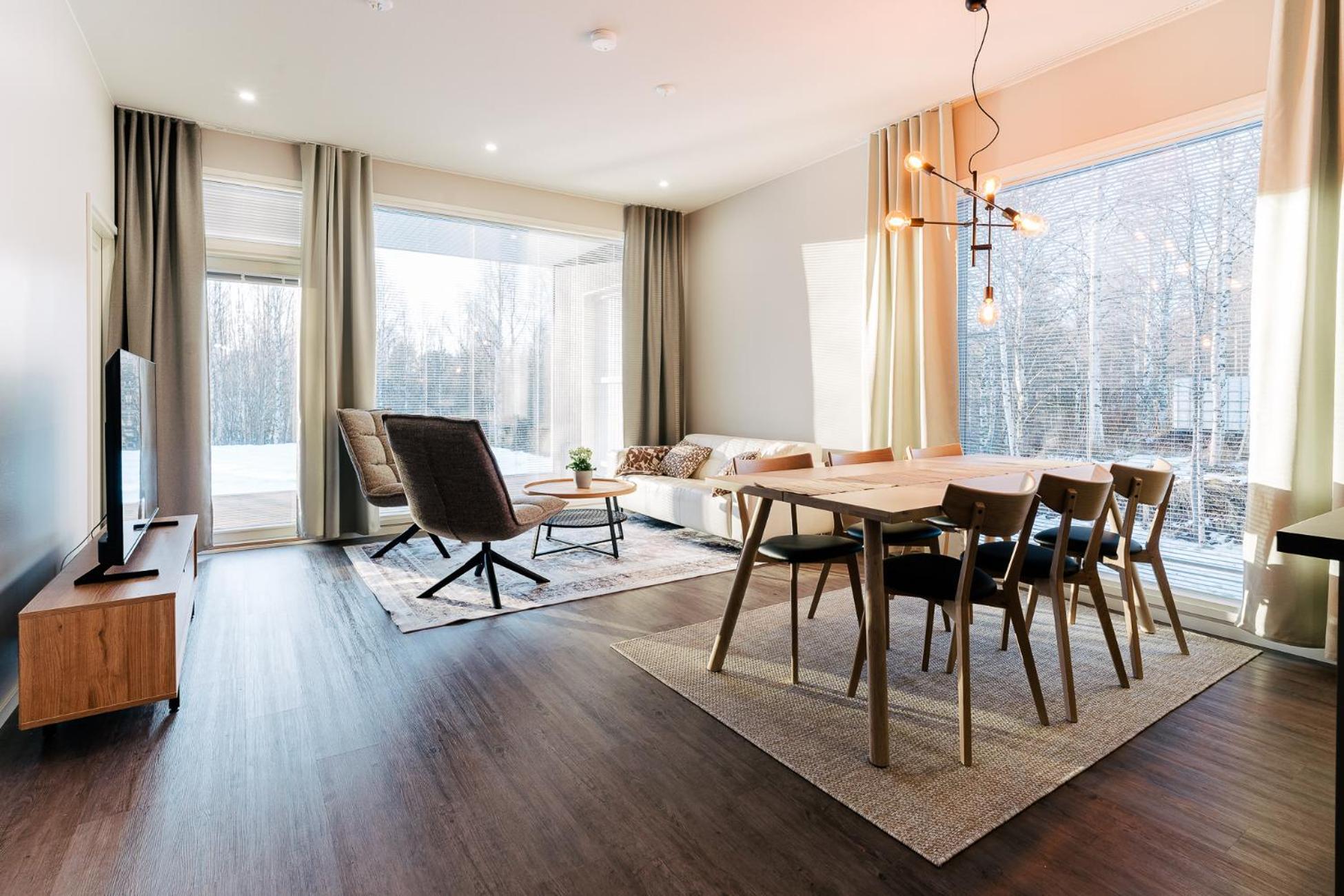 Nordic Luxury Getaway Apartment Rovaniemi Luaran gambar